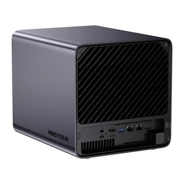 MINI-PC Minis Forum NAS N5 Pro AMD Ryzen AI 9 HX Pro 370, 32GB+128GB O