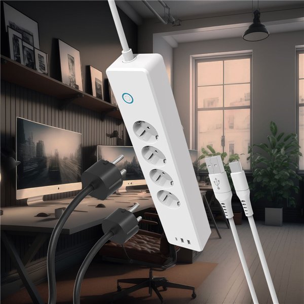 Умная розетка muvit iO HT-STS-04-03-EU Wi-Fi