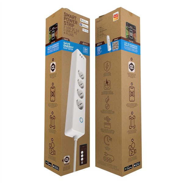 Умная розетка muvit iO HT-STS-04-03-EU Wi-Fi