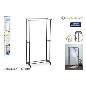 Drabužių kabykla su ratukais Confortime (6 vnt.)