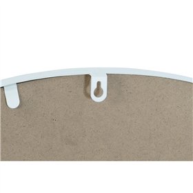 Seinäpeili DKD Home Decor 80 x 2,5 x 80 cm Kristalli Valkoinen Rauta Ikkuna