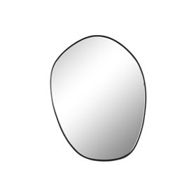 Sieninis veidrodis Home ESPRIT Juoda Metalinis Veidrodis Šiuolaikiškas 60 x 2,5 x 78 cm