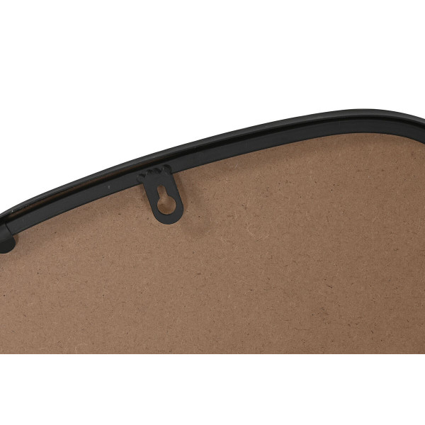 Sieninis veidrodis Home ESPRIT Juoda Šiuolaikiškas 45 x 2 x 68 cm