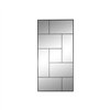 Sieninis veidrodis Home ESPRIT Juoda 90 x 2 x 180 cm