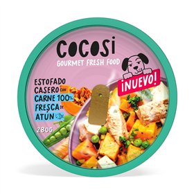 Šlapias maistas Cocosi ESTOFADO CASERO Tunas 280 g 9 vnt.