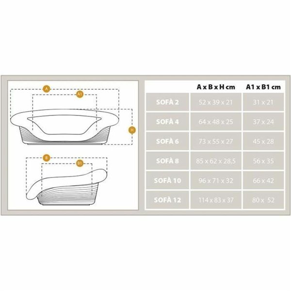 Šunų lova Ferplast