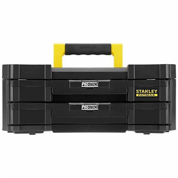 Toolbox Stanley Metal 2 Compartments