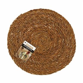 Подставка под горячее Privilege Морские водоросли Коричневый Ø 25 cm (36 штук)