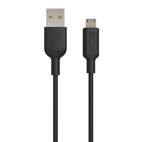 Kabelis Micro USB Muvit MCUSC0014 Juoda 1,2 m