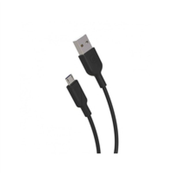 Kabelis Micro USB Muvit MCUSC0014 Juoda 1,2 m