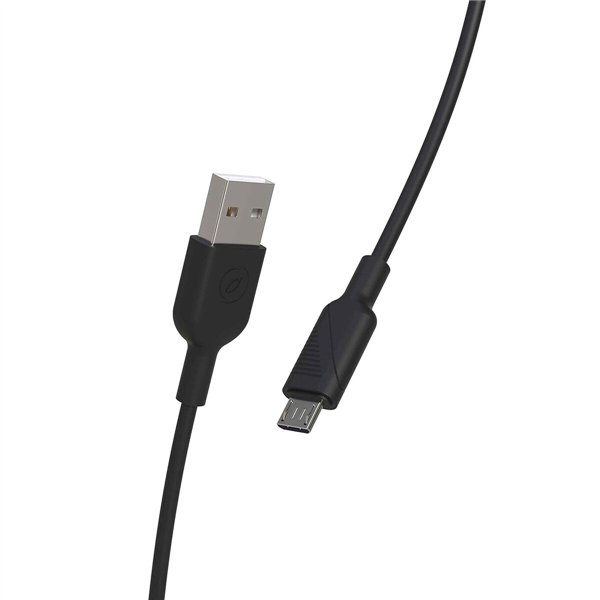 Kabelis Micro USB Muvit MCUSC0014 Juoda 1,2 m