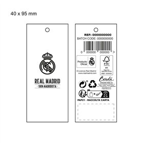 Rantapyyhe Real Madrid C.F. Musta