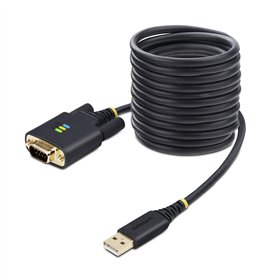 USB laidas Startech 1P10FFC-USB-SERIAL Juoda 3 m