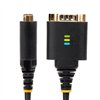 USB laidas Startech 2P1FFC-USB-SERIAL Juoda
