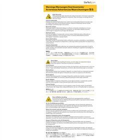 USB laidas Startech 2P6FFC-USB-SERIAL Juoda