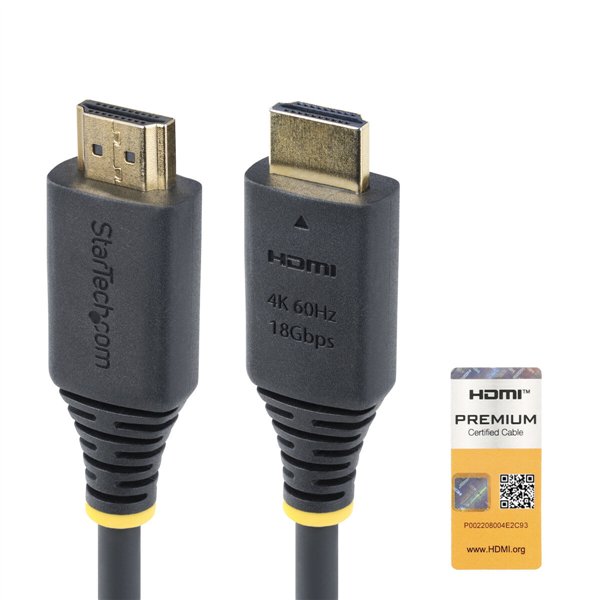 HDMI Kabelis Startech PREMIUM Melns 50 cm