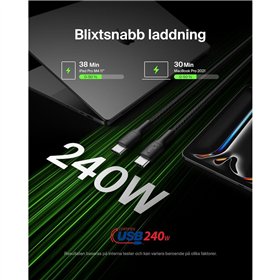 USB laidas Belkin CAB025HQ1MBK Juoda