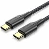 USB-C laidas Vention TAUBI Juoda 3 m