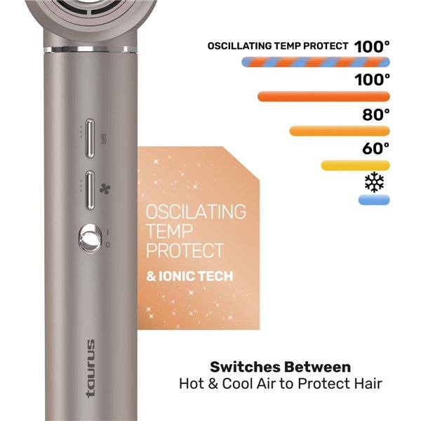 Veidošanas Suka Taurus AIRWAVE DIGITAL PRO 1200 W