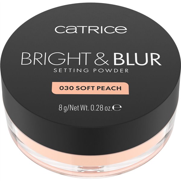 Sekoituspuuterit meikkiin Catrice BRIGHT & BLUR Nº 030-Soft Peach 8 g