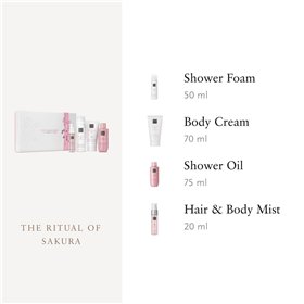 Women's Cosmetics Set Rituals THE RITUAL OF SAKURA 4 Pieces