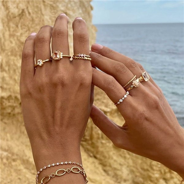 Moteriški žiedas 24KAE 12432Y/50