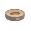 Mыльница DKD Home Decor 11 x 11 x 2,5 cm Серый Цемент