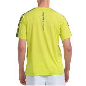 Vyriški marškinėliai su trumpomis rankovėmis Bullpadel Badan Geltona Padelio