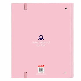 Папка-регистратор Benetton Vichy Светло Pозовый A4