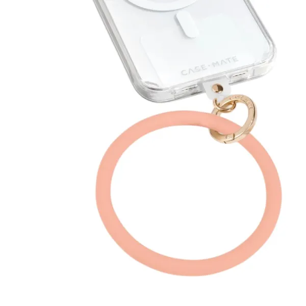 Case-Mate Phone Bangle - Wrist Strap for Smartphone (Peach)