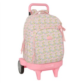 School Rucksack with Wheels Vicky Martín Berrocal Multicolour 33 x 45 x 22 cm