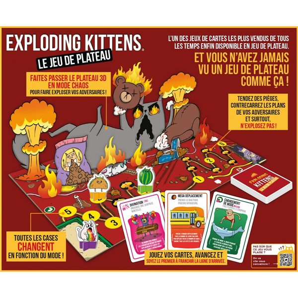 Spēlētāji Asmodee Exploding Kittens