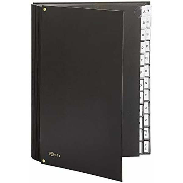 Papkė su skyriais Pardo 82401 Juoda A4