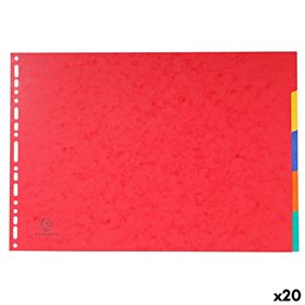 Разделители Exacompta Разноцветный A3 (20 штук)