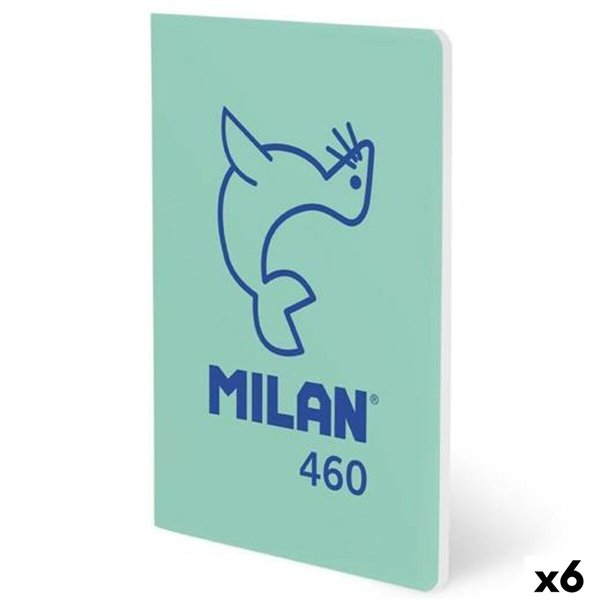 Užrašų knygelė Milan Žalia A5 24 Paklodės (6 vnt.)