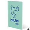 Užrašų knygelė Milan Žalia A5 24 Paklodės (6 vnt.)