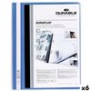 Kansio Durable DURAPLUS Sininen Läpinäkyvä A4 25 Kappaletta (6 osaa)