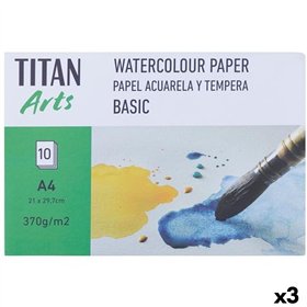 Zīmēšanas papīrs Titan Arts BASIC A4 10 Loksnes (3 gb.)