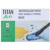 Piešimo popierius Titan Arts BASIC A4 10 Paklodės (3 vnt.)