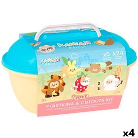 Пластилиновая игра Jovi KAWAII AIR DRY Разноцветный (4 штук)