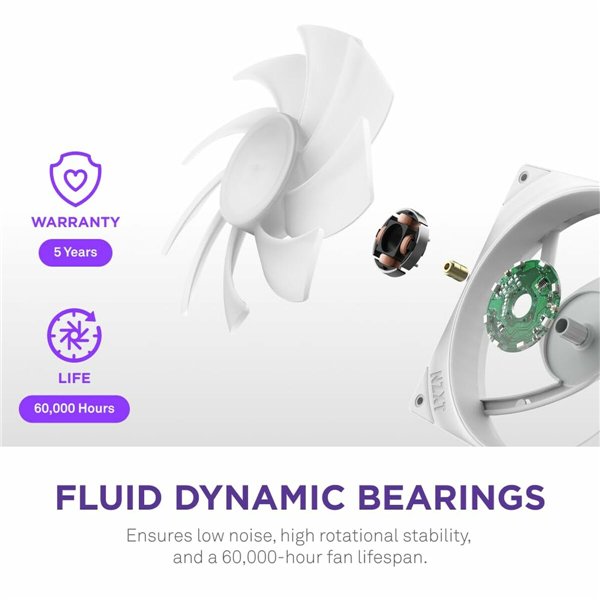 CPU ventiliatorius NZXT RF-U42HF-W1