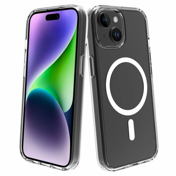 Mobiliojo telefono dėklas Muvit iPhone 15 Clear iPhone 15