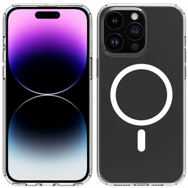 Mobiliojo telefono dėklas Muvit iPhone 15 Plus Clear iPhone 15 Plus