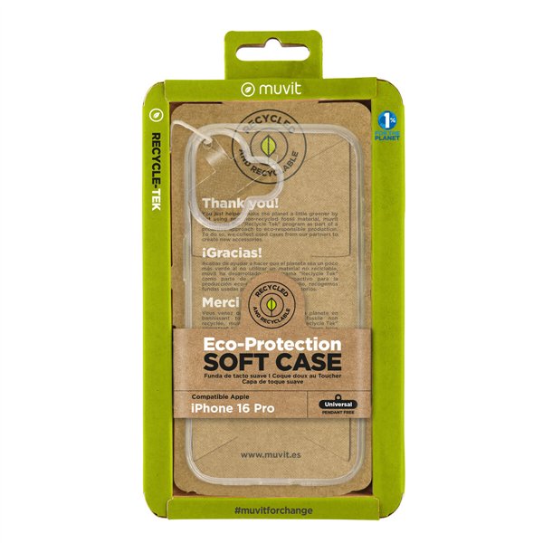 Чехол для мобильного телефона Muvit for Change iPhone 16