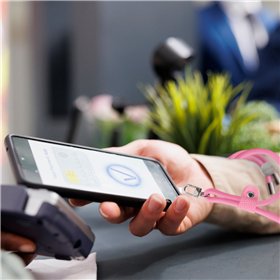 Mobilusis Telefonas Lanyard Muvit for Change Rožinė
