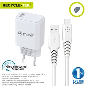 Sieninis įkroviklis Muvit Balta 12 W