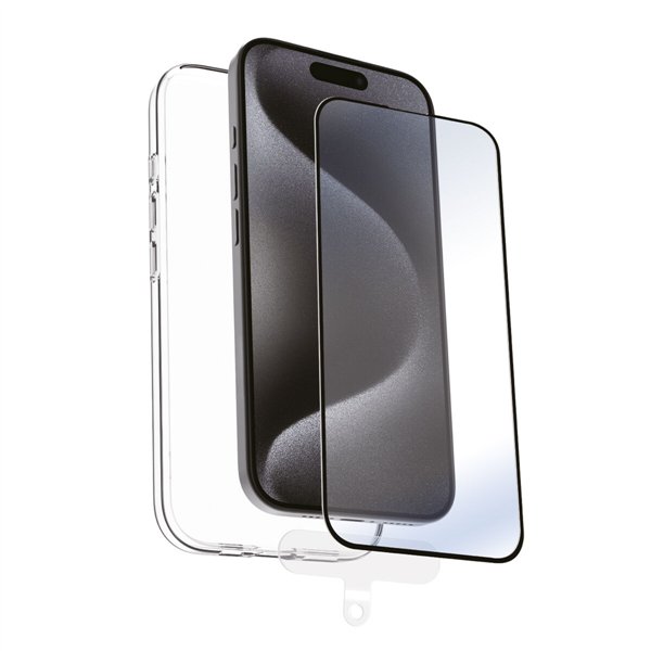 Mobiliojo dėklas ir apsauga Muvit for Change iPhone 16 Juoda