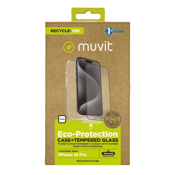 Mobile cover Muvit iPhone 16 Pro