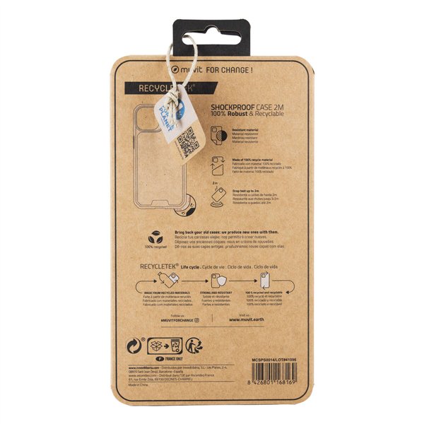 Mobiliojo telefono dėklas Muvit for Change iPhone 13/14