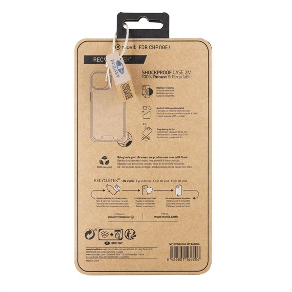 Mobile cover Muvit for Change iPhone 14 Plus